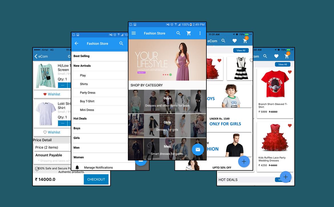 E-Commerce Mobile Apps